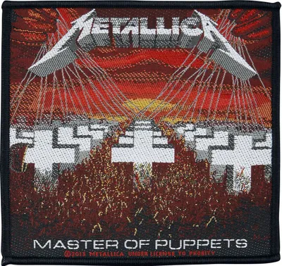 Produktbild von Metallica Patch Master Of Puppets multicolor Standard