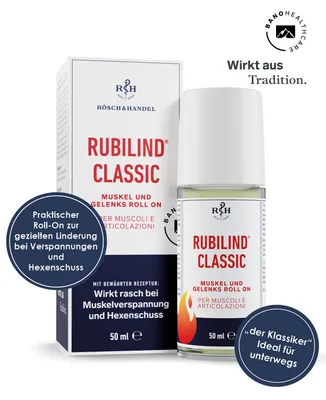 Produktbild von Rubilind Classic Muskel- Gelenks Roll On 50ml