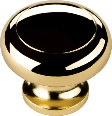 Produktbild von SOTECH Möbelknopf K-03  Ø 32 mm Messingoptik Küchenknopf SOTECH