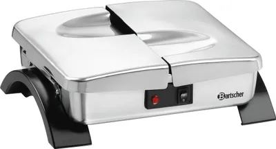 Produktbild von Bartscher Tellerwärmer T12, 12 Teller bis 280 mm, platzsparend, Edelstahl, bis 65 °C