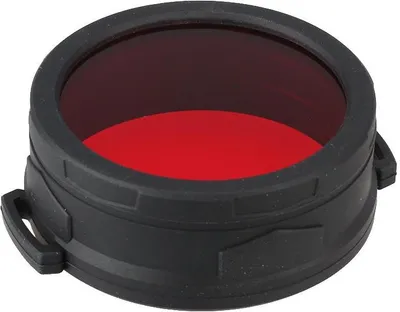Produktbild von Nitecore Rotfilter NFR65 für Taschenlampe mit 65 mm Bezel