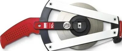 Produktbild von BMI Bandmaß ErgolineA Länge 50m cm / - weiß Kunststoff-Band Genauigkeit II - 32004   1050A