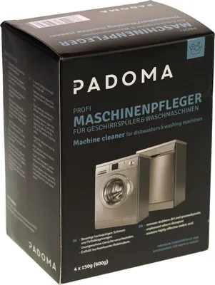 Immagine prodotto di Padoma 10079187 Detergente professionale 4x150g per lavatrici e lavastoviglie