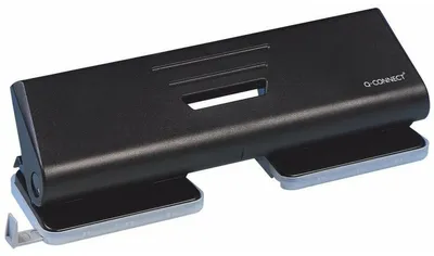 Produktbild von Connect Perforator 16 sheets 4 holes Black, Schwarz