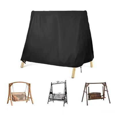 Produktbild von Abdeckung für Gartenschaukel – A-Rahmen-Terrassenabdeckung, wasserdicht, 215,6 cm L x 139,7 cm B x 170,2 cm H
