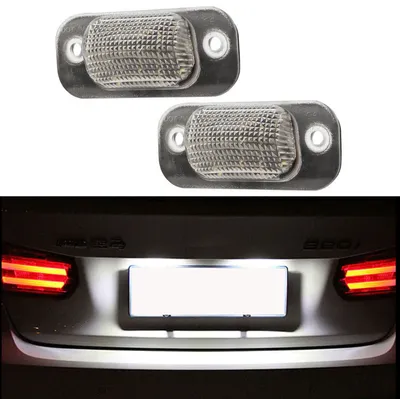 Zdjęcie produktu dla Oświetlenie tablicy rejestracyjnej PREMIUM LED do VW Golf 3 III + Cabrio Polo 6N + Variant