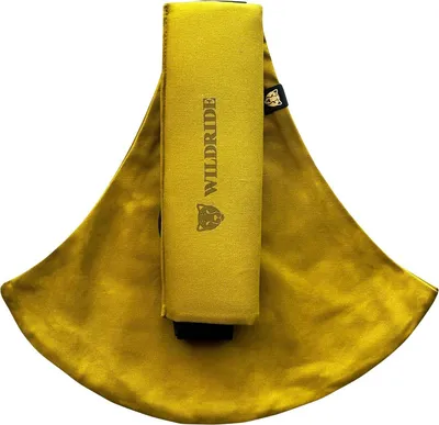 Produktbild von Wildride Kindertrage, 100% Baumwolle, leichte Hüfttrage für Kleinkinder ab 9 Monate, ergonomisches Design, bis 20 kg, Dirty Desert