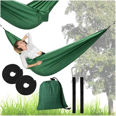 Image de Hamac de camping de voyage 270cm écru