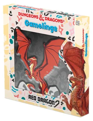 Produktbild von D&D Gameling Red Dragon – Sammler-Spielstein aus Holz