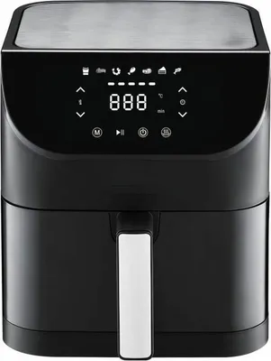 Image de Friteuse sans huile - FAGOR - Airfryer XL - 8 l - 1800 W - écran tactile - 7 présélections de cuisson - minuterie - noir