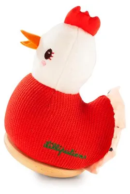 Produktbild von Lilliputiens Schaukeltier Paulette - weiches Kippspielzeug Huhn