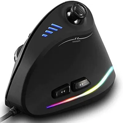 Immagine prodotto di Mouse ergonomica verticale con 10.000 DPI e 11 tasti programmabili