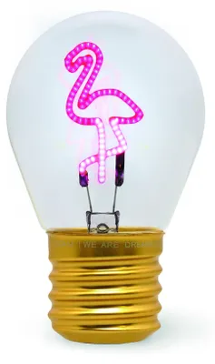 Produktbild von Legami S.p.A. Societa Benefit TISCHLAMPE GLUEHBRIN FLAMINGO