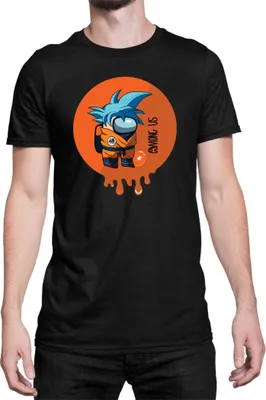 Immagine prodotto di Maglietta da uomo Dragon Anime Manga Ball Z Goku 30, Man 4XL , Noir