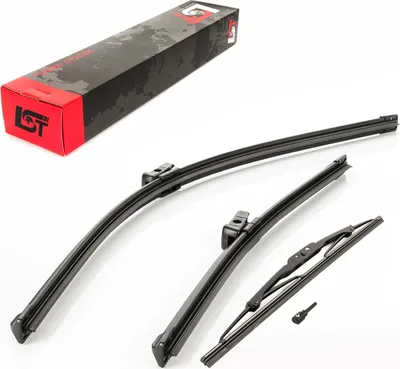 Produktbild von Scheibenwischer Set vorne hinten Frontwischer Heckwischer für Seat Ibiza IV