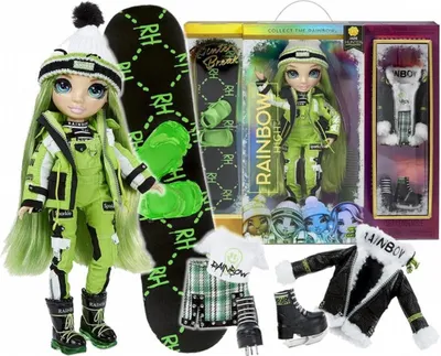 Zdjęcie produktu dla MGA Rainbow High Doll Jade Hunter Przerwa zimowa