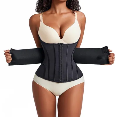 Immagine prodotto di Omgoods - Corsetto modellante per addome, a doppio strato, per donna
