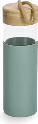 Image de Gourde portable avec housse en silicone, 500 ml