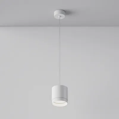 Immagine prodotto di Lampada a sospensione a tubo bianco Ø8,2cm Polar 1xGX53 15W Maytoni