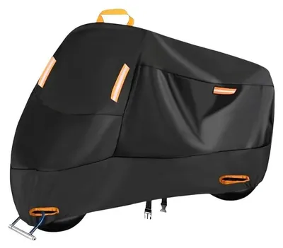Zdjęcie produktu dla Pokrowiec na motocykl, wodoodporny, z ochroną przed promieniowaniem UV, rozmiar L