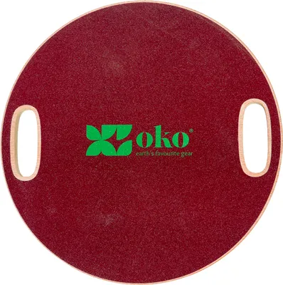 Produktbild von Rundes Fitness Balance Board aus Holz - Neue OKO Fitness-Reihe - Ideal für Fitnesstrainings !