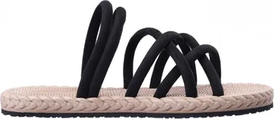 Produktbild von Iguana - "Laila" Sandalen für Damen, Wildleder PP14565 (36 EU) (Beige/Schwarz)