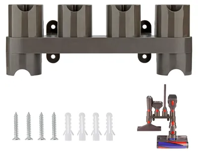 Wandhalterung für Dyson V8 V7 V10 V11 Zubehör, 6 Steckplätze