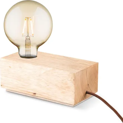 Produktbild von Home Sweet Home Tischleuchte Rinca - 20/10/8cm - Nachttischlampe - Holz