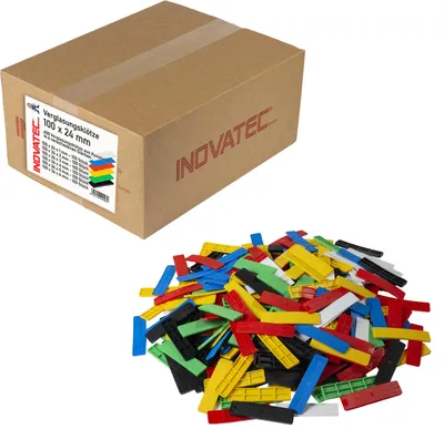 Produktbild von 600 x INOVATEC Kunststoff Verglasungsklötze 100 x 24 im Karton