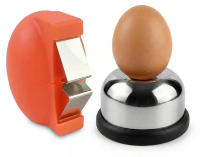 Eierpikser mit Edelstahlnadel und Eigelbtrenner