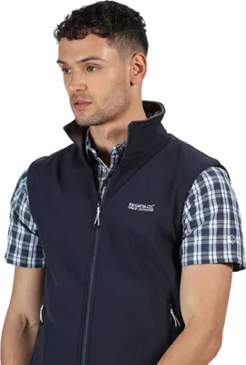 Produktbild von Regatta Weste Herren Softshell Bradwell III, Größe:XXXXXL, Farbe:Blau