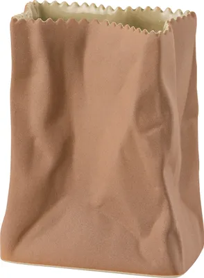 Produktbild von Rosenthal Tütenvase Hellbraun (XS)