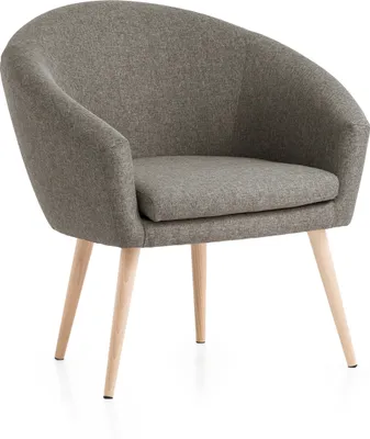 Produktbild von Stylischer Loungesessel Lutz | hellbraun | XDREAM Relaxsessel |Clubsessel | Cocktailsessel