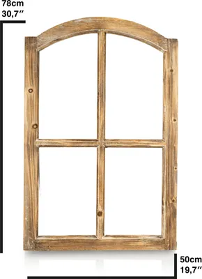 Produktbild von Deko Vintage Stallfenster Landhausstil