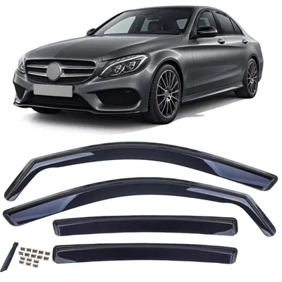 Image de Déflecteur de vent, protection contre la pluie, pare-vent pour Mercedes-Benz Classe C W205 (2014-2021)