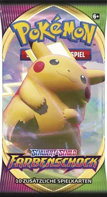 Obrázok produktu pre Pokémon SWSH04 - Meč a štít - Color Shock - Booster Single - nemčina