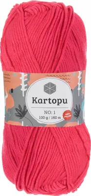 Produktbild von 100g Strickwolle Kartopu NO:1 Polyacryl-Wolle Anti Pilling Effekt