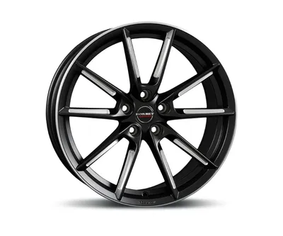Produktbild von BORBET LX BL.SP.RIM.PO 8,5X19 5X112 40 black matt spoke rim polished