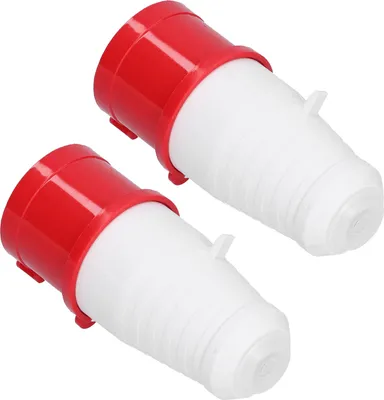 Zdjęcie produktu dla 2 szt. 4-pinowa wtyczka przemysłowa 3-fazowe okrągłe złącze wodoodporne 3P+E IP44 380V415V 16A
