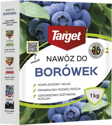 Zdjęcie produktu dla Nawóz do Borówek z mikroskładnikami TARGET 1kg