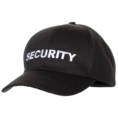 Obrázek produktu pro MFH US Cap, vyšívaná, "Security", černá