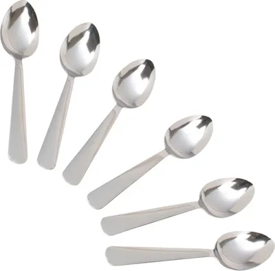 Produktbild von Kitchen Craft KCTSPOONSET - Teelöffel, silberfarben