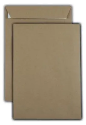 Produktbild von Kaenguruh C5 Versandtasche, mit Haftklebung Abdeckstreifen Natron / Recycling braun 90g