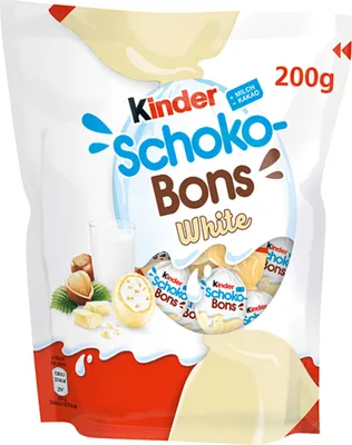 Produktbild von detské čokoládové bonbóny biele - 200g