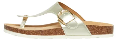 Produktbild von s.Oliver Damen Pantoletten – Schmuck-Detail, Glanz-Finish