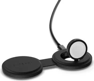 Zdjęcie produktu dla Satechi OntheGo 2-in-1, Wewnętrzna, USB, Bezprzewodowe ładowanie, Czarny