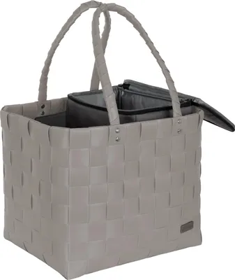 Produktbild von normani Flechtkorb mit kleiner Kühltasche