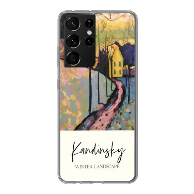 Produktbild von MuchoWow® Handyhülle Schutzhülle Hülle für Samsung Galaxy S21 Ultra Winterlandschaft - Wassily Kandinsky Silikon Softcase Handy Hülle - Mobiltelefon