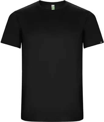 Produktbild von Roly Eco CA0427 | MenŽs Imola Funktions T-Shirt - 50% recyceltem Polyester - Farbe: Black 02 - Größe: XL