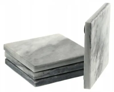 Immagine prodotto di Sottobicchiere in marmo 10x10 cm - 4 pezzi